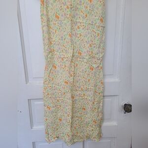 Wild Fable Yellow and Orange Maxi Skirt